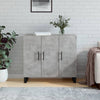 Betongraue Kommode Jakov 90x34x80cm (Holz)