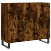 Highboard Jakov Eiche Rauch 90x34x80cm (Holz)