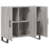 Graues Sideboard Jakov 90x34x80cm (Holz)