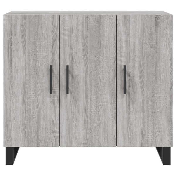 Graues Sideboard Jakov 90x34x80cm (Holz)