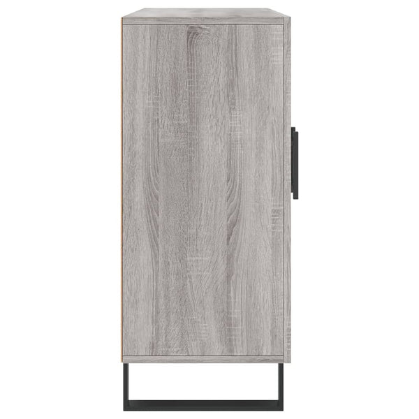 Graues Sideboard Jakov 90x34x80cm (Holz)