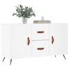 Weißes Sideboard Dianne 100x36x60cm (Holz)
