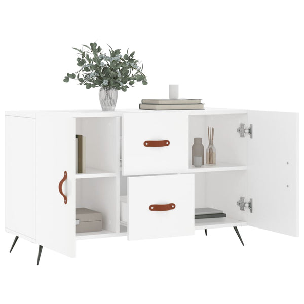 Weißes Sideboard Dianne 100x36x60cm (Holz)