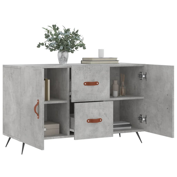 Kommode Dianne 100x36x60cm in Betongrau (Holz)