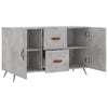 Kommode Dianne 100x36x60cm in Betongrau (Holz)