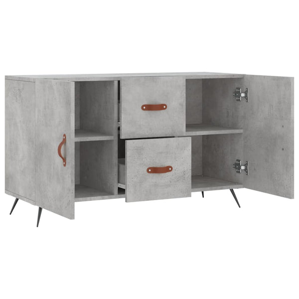 Kommode Dianne 100x36x60cm in Betongrau (Holz)