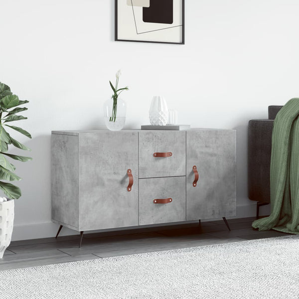 Kommode Dianne 100x36x60cm in Betongrau (Holz)