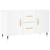 Weiße Kommode Manasie 100x36x60cm (Holz)