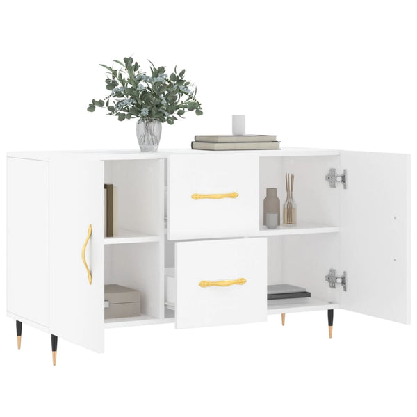 Weiße Kommode Manasie 100x36x60cm (Holz)