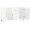 Weiße Kommode Manasie 100x36x60cm (Holz)