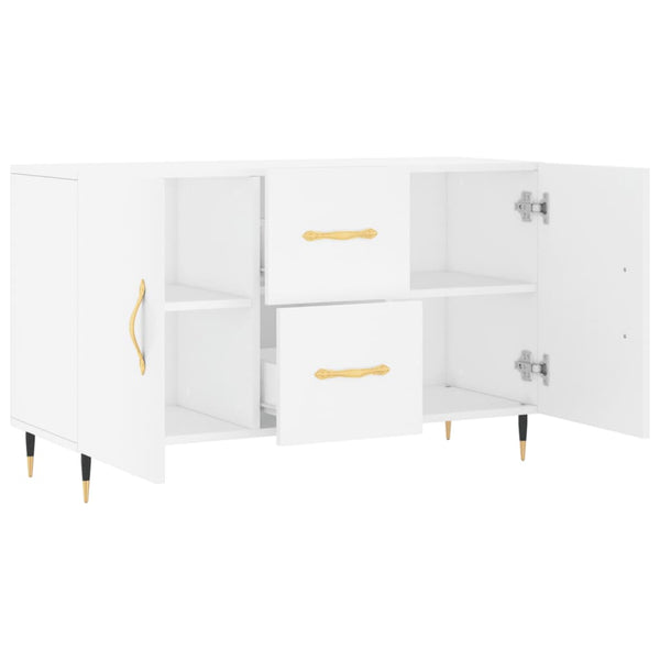 Weiße Kommode Manasie 100x36x60cm (Holz)
