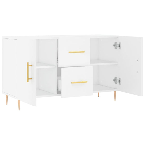 Valkoinen senkki Cg 100x36x60cm (puinen)