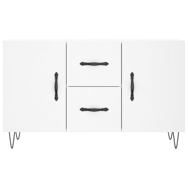 Valkoinen senkki Turtureanu 100x36x60cm (puinen)