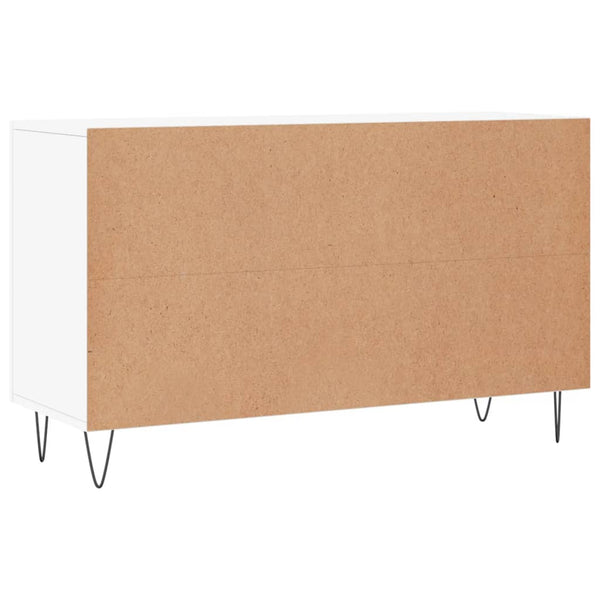Valkoinen senkki Turtureanu 100x36x60cm (puinen)