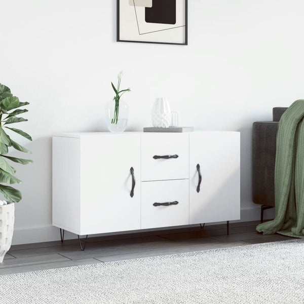 Valkoinen senkki Turtureanu 100x36x60cm (puinen)