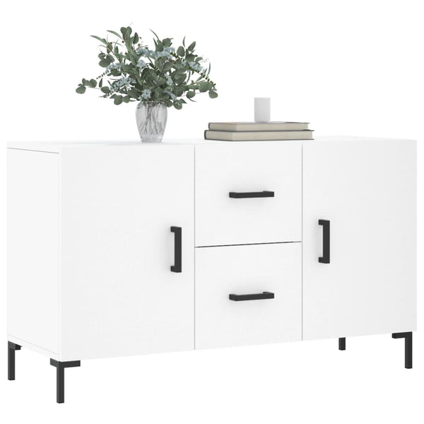 Valkoinen senkki Negustor 100x36x60cm (puinen)