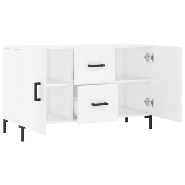Valkoinen senkki Negustor 100x36x60cm (puinen)