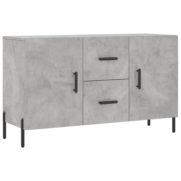 Betongraue Kommode Cornall 100x36x60cm (Holz)
