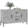 Betongraue Kommode Cornall 100x36x60cm (Holz)