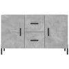 Betongraue Kommode Cornall 100x36x60cm (Holz)