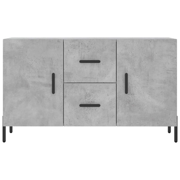 Betongraue Kommode Cornall 100x36x60cm (Holz)