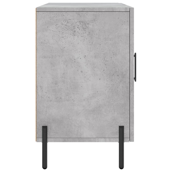 Betongraue Kommode Cornall 100x36x60cm (Holz)