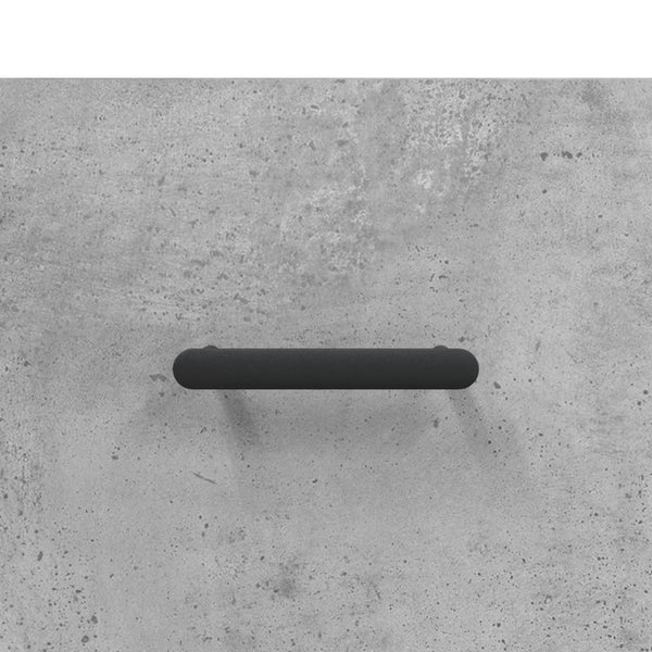 Betongraue Kommode Cornall 100x36x60cm (Holz)
