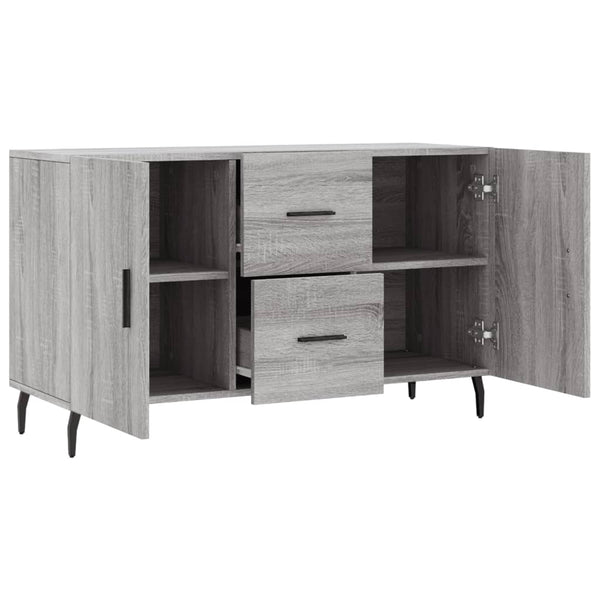 Harmaa senkki Nastita 100x36x60cm (puinen)