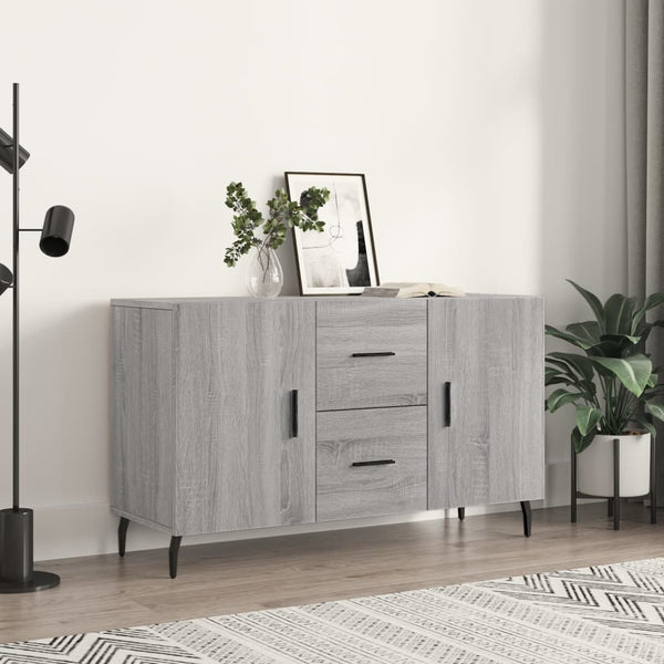 Harmaa senkki Nastita 100x36x60cm (puinen)