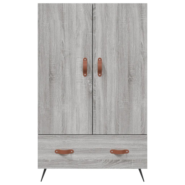 Harmaa kaappi Bruja 69,5x31x115cm (puinen)