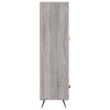 Harmaa kaappi Bruja 69,5x31x115cm (puinen)