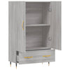 Harmaa kaappi Csibi 69,5x31x115cm (puinen)