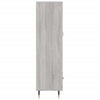 Harmaa kaappi Csibi 69,5x31x115cm (puinen)
