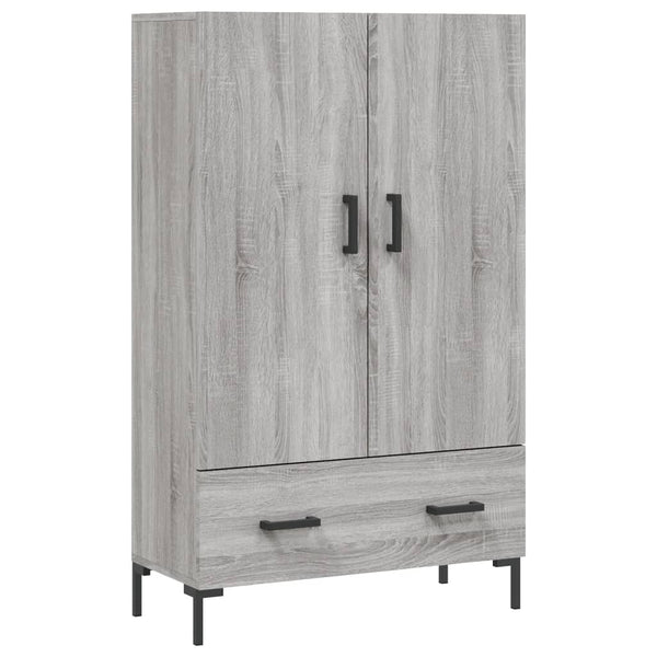 Grauer Schrank Shebli 69,5x31x115cm (Holz)