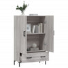 Grauer Schrank Shebli 69,5x31x115cm (Holz)