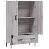 Grauer Schrank Shebli 69,5x31x115cm (Holz)