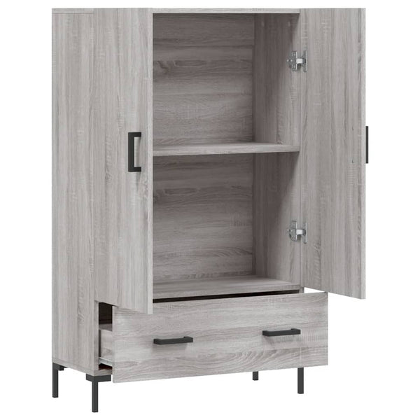 Grauer Schrank Shebli 69,5x31x115cm (Holz)
