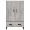Grauer Schrank Shebli 69,5x31x115cm (Holz)