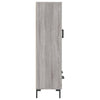 Grauer Schrank Shebli 69,5x31x115cm (Holz)