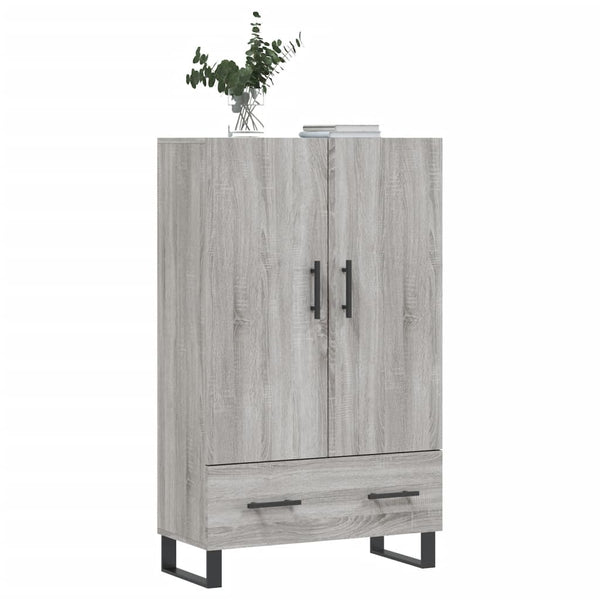 Grauer Schrank Milos 69,5x31x115cm (Holz)