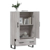 Grauer Schrank Milos 69,5x31x115cm (Holz)