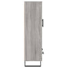 Grauer Schrank Milos 69,5x31x115cm (Holz)