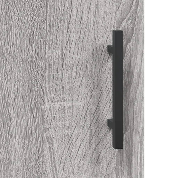Grauer Schrank Milos 69,5x31x115cm (Holz)