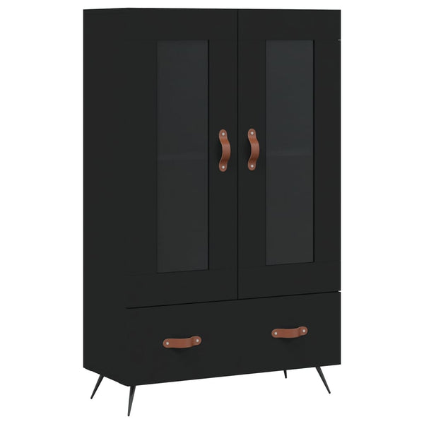 Musta kaappi Brumaru 69,5x31x115cm (puinen)