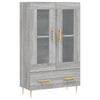 Harmaa kaappi Dimca 69,5x31x115cm (puinen)