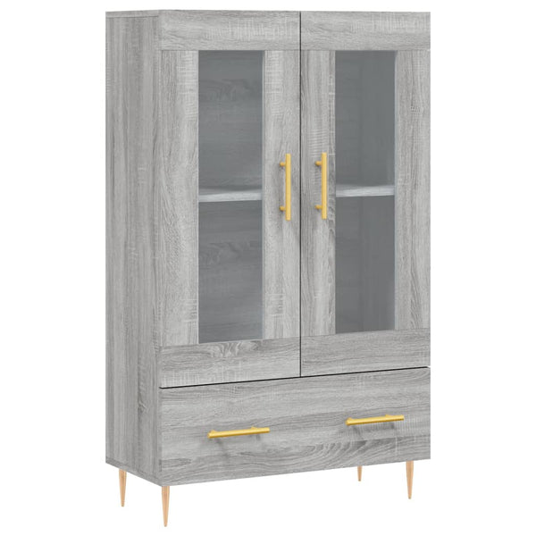 Harmaa kaappi Dimca 69,5x31x115cm (puinen)