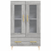 Harmaa kaappi Dimca 69,5x31x115cm (puinen)
