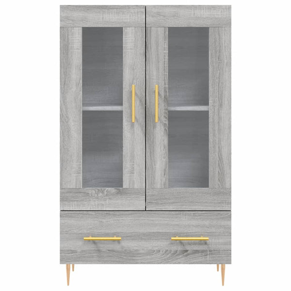 Harmaa kaappi Dimca 69,5x31x115cm (puinen)