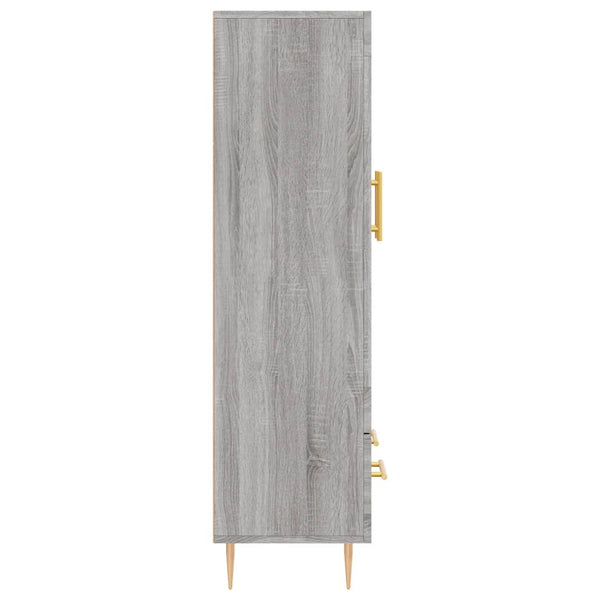 Harmaa kaappi Dimca 69,5x31x115cm (puinen)