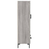 Harmaa kaappi Tralia 69,5x31x115cm (puinen)